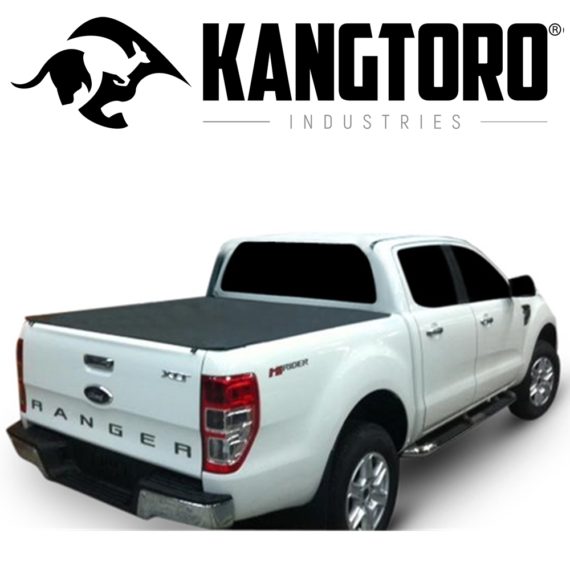 Ford PX Ranger Dual Cab 2011-Current (NO DRILL) Clip On Tonneau Cover-Suits No Sports Bars & No Headboard