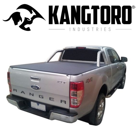 Ford PX Ranger Super Cab 2011-Current (NO DRILL) Clip On Tonneau Cover-Suits Factory Sports Bars