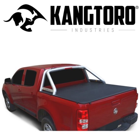 Holden Colorado RG Dual Cab 2012-Current (NO DRILL) Clip On Tonneau Cover-Suits Sports Bars