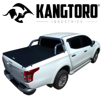 Mitsubishi Triton MQ Dual CAb (100% NO DRILL) Clip on Tonneau Cover