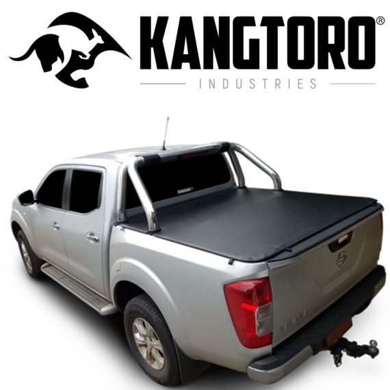 Nissan Navara NP300 Dual Cab CLip ON tonneau cover with sportsbars