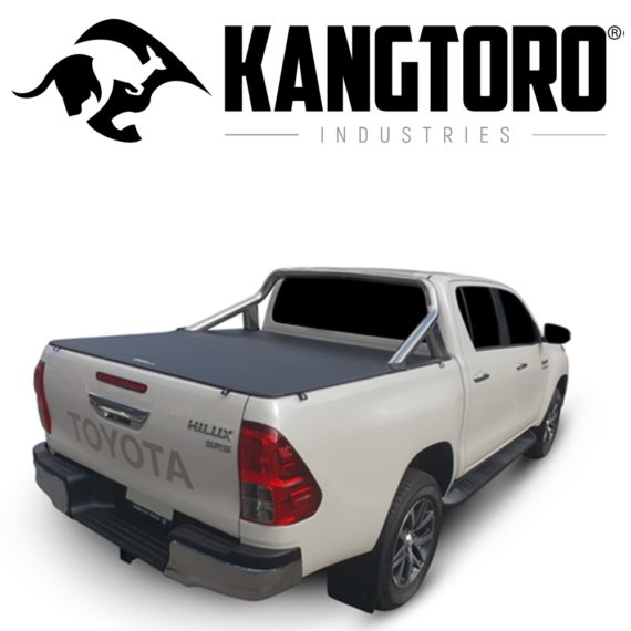 Toyota Hilux A-Deck Dual Cab (NO DRILL) Clip On Tonneau Cover October 2015-Current-Suits Sports Bars